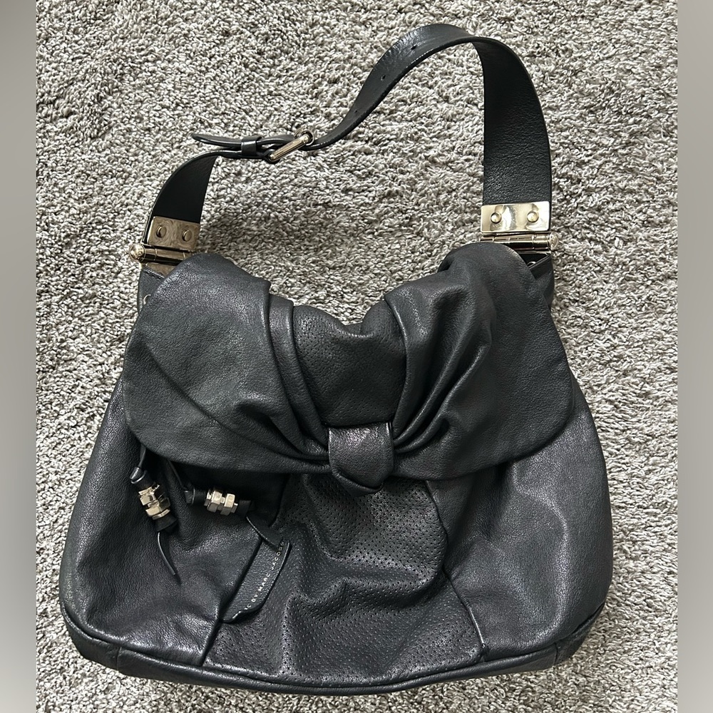 Authentic Marc by Marc Jacobs Black Leather Purse- Silver Hardware- Gently Used